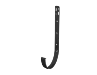 ТН ОПТИМА 120/80 мм, кронштейн желоба металлический, чёрный, шт.