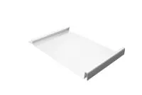 Кликфальц 0,45 Drap с пленкой на замках RAL 9003 сигнальный белый