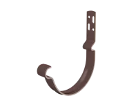 ТН МВС Стандарт 125/90 мм кронштейн желоба короткий коричневый шт.