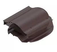 Аэратор кровельный TP-88/N | Кровельный вентиль для кровли из профнастила НС-35 Коричневый