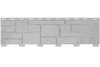 Сайдинг под камень «Текос», серый