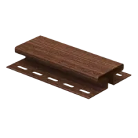 СИБИРСКАЯ Соединительный профиль к сайдингу колл. ТИМБЕР-БЛОК серия ЕЛЬ (3,05 м) 5шт/уп