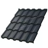 Металлочерепица МЕТАЛЛ ПРОФИЛЬ Монтекристо-XL (VikingMP E-20-7024-0.5)