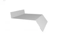 Отлив простой 50 0,5 Satin с пленкой RAL 9003 сигнальный белый