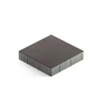 Тротуарная плитка Steingot Практик 60 из серого цемента с частичным прокрасом квадрат темно-серая 300х300х60 мм