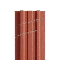 Штакетник металлический МЕТАЛЛ ПРОФИЛЬ LАNE-T 16,5х99 (VikingMP E-20-8004-0.5)