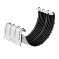 Соединитель желобов STAL PREMIUM, пломбир