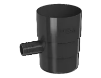 ТН ПВХ 125/82 мм, отвод для сбора воды, черный, шт.