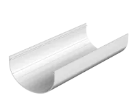 ТН ОПТИМА 120/80 мм, водосточный желоб (2 м), белый, шт.