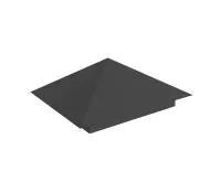 Колпак на столб классический 390х390 RAL 7024