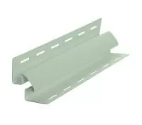 СВЕТЛО-САЛАТОВЫЙ Внутренний угол к сайдингу (3,05 м) 20шт/уп TECOS