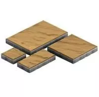 Тротуарная плитка Steingot Грандо из серого цемента с частичным прокрасом оливковая мультиформат