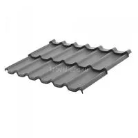 Металлическая модульная черепица профиль Стокгольм 1185х425 мм GreenCoat Pural BT Matt 0,5мм RR21