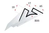 внутренний угол «Альта-Профиль», белый