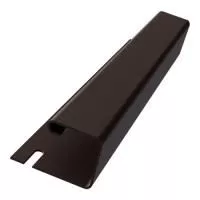 J-профиль для термосайдинга 20 мм Коричневый 3,0 м