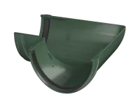 ТН ПВХ 125/82 мм, угол желоба 90°, зеленый, шт.