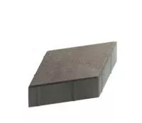 Тротуарная плитка Steingot Практик 60 из серого цемента с частичным прокрасом ромб темно-серая 200х200х60 мм