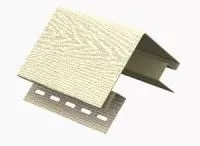 ЗОЛОТИСТЫЙ Наружный угол к сайдингу колл. ТИМБЕР-БЛОК серия ЯСЕНЬ (3,05 м) 5шт/уп