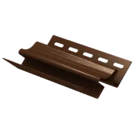 КОРИЧНЕВЫЙ Внутренний угол к сайдингу (3,05 м) 5шт/уп