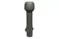 Выход вытяжки 125х160х700 ИЗ зеленый с колпаком