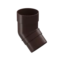 Колено 45˚  PREMIUM, шоколад