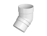 ТН ОПТИМА 120/80 мм, колено трубы 135°, белый, шт.