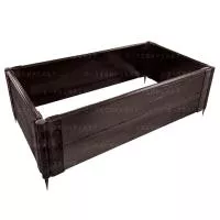 Комплект для грядки из ДПК 2200х800х300 мм