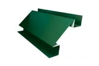 Планка угла внутреннего сложного Экобрус Grand Line 0,45 PE с пленкой RAL 6005 зеленый мох