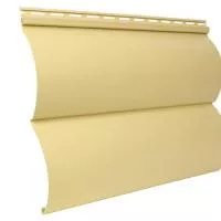 сайдинг виниловый двухпереломный «Blockhouse», золотистый