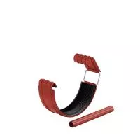 Соединитель желоба в комплекте металлический, белый RR20