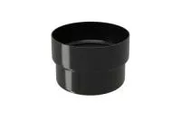 Муфта трубы соединительная ПВХ GL черная (RAL 9005)