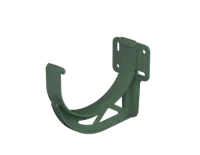 ТН ОПТИМА 120/80 мм, кронштейн желоба пластиковый, зеленый, шт.