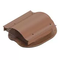 Аэратор кровельный TP-88/S | Кровельный вентиль для кровли из металлочерепицы «Монтеррей» Терракотовый
