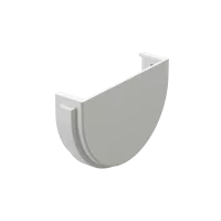 Заглушка желоба PREMIUM, пломбир