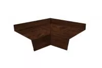 Угол отлива внутренний 200 0,45 Print Elite с пленкой Cherry Wood