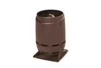 FLOW 125S вентиляционный выход + основание 250x250 коричневый