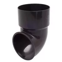 Наконечник водостока FineBer ПВХ Коричневый