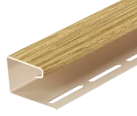 j-профиль 16 мм, зрелый каштан