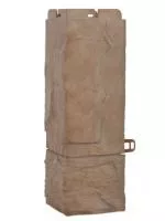 Угол фасадной панели «Альта-Профиль», гранит саянский