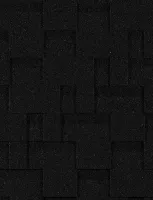 Гибкая черепица EURASIA, ЛАБИРИНТ, Черный