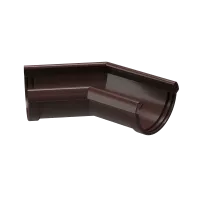 Угол желоба 135˚ LUX, шоколад