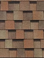 Ламинированная черепица Серия DRAGON STANDARD, окисленная медь