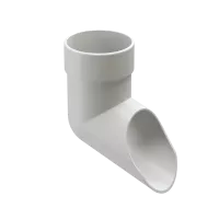 Наконечник для водосточной трубы LUX, пломбир