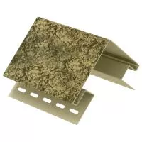 ВУЛКАНИЧЕСКИЙ Наружный угол к сайдингу колл. СТОУН-ХАУС S-Lock серия ТАГАНАЙ (3,05 м) 5шт/уп