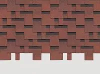 Гибкая черепица STANDARD, ТЕТРИС, Красный