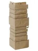 Угол фасадной панели «Альта-Профиль», скалистый камень Альпы / каньон Колорадо