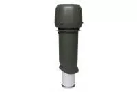 Выход вытяжки 160х225х700 ИЗ зеленый с колпаком