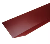 Планка примыкания верхняя (250*147), Россия 0.45мм RAL 3005 2м