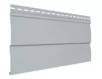 сайдинг виниловый под брус «Текос», серый