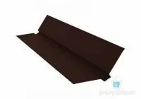 Планка ендовы верхняя (76*76), VikingMP 0.45мм RAL 3005 2м